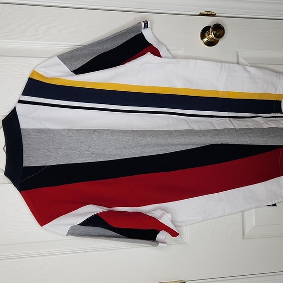 Men's Chaps Ralph Lauren longsleeve golf pique polo color block size XL - Picture 8 of 8